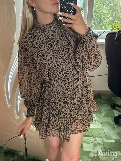 Шифоновое платье