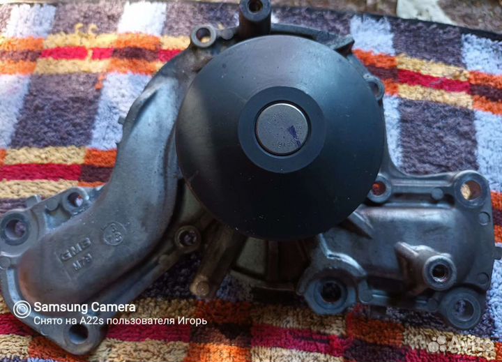 Водяная помпа Митсубиси Паджеро 4. 3,8