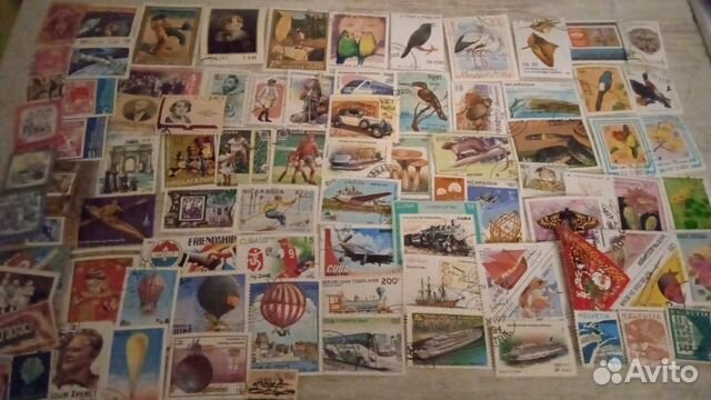 Набор марок 90 шт