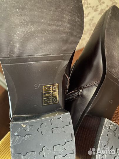 Ботильоны женские натуральная кожа 35