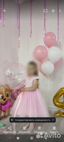 Платье нарядное 104-110