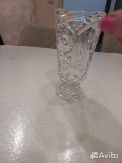 Ваза хрустальная для цветов СССР