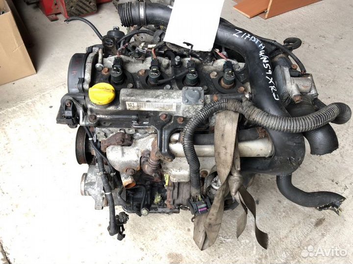Двигатель в сборе Opel Astra H Zafira B Meriva 1.7