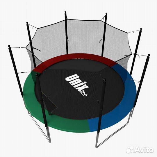 Батут uniх line Simрlе 8 ft Cоlоr