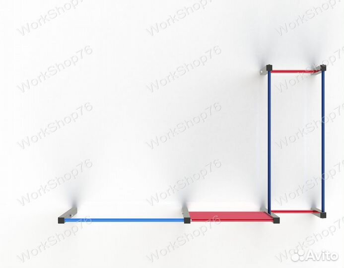 Уличный турник брусья шведская стенка качели