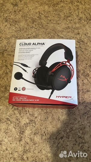 Наушники hyperx cloud alpha