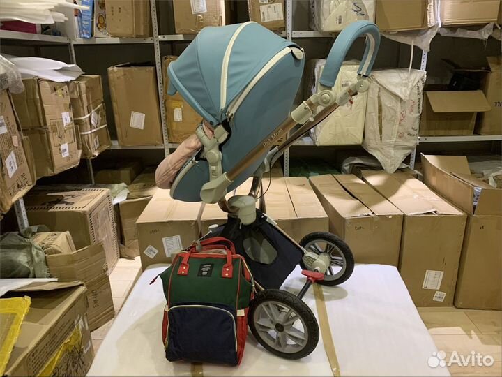 Коляска для новорождённых Hot Mom