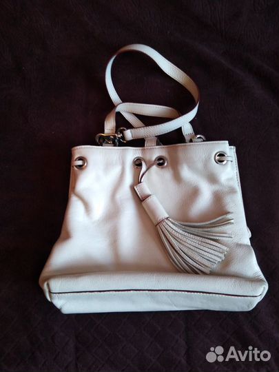 Сумка zara (натуральная кожа)