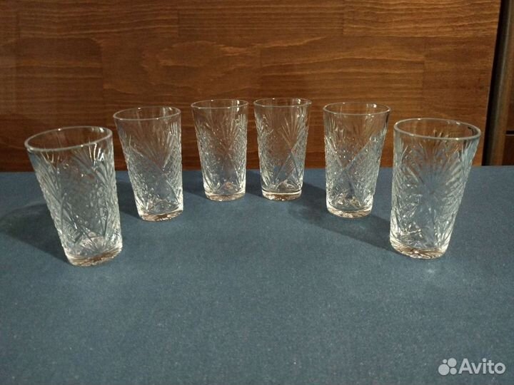 Хрустальные стопки