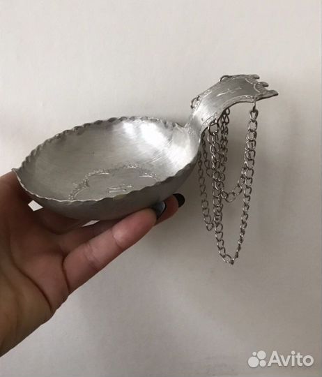 Винтажный сувенир. Оловянная посуда