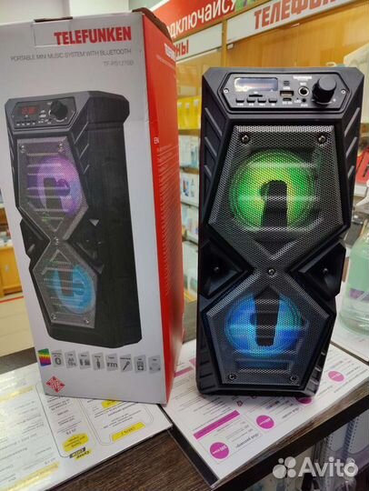 Bluetooth колонка telefunken