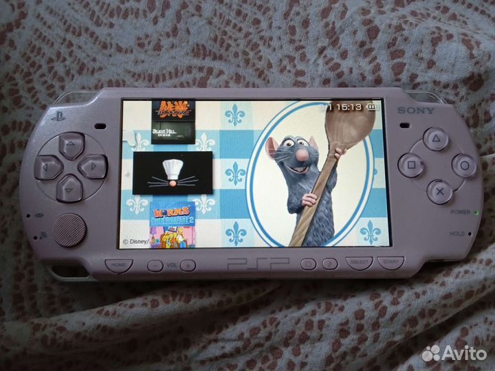 Розовая Прошитая Sony PSP 2000