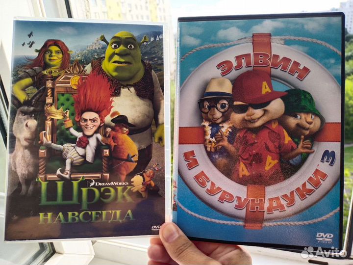 DVD-диски Мультики много мультфильмов на дисках