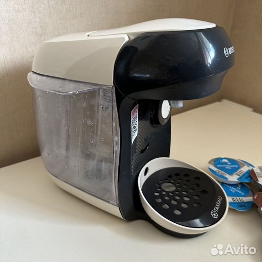 Кофемашина капсульная Bosch Tassimo Happy, cream