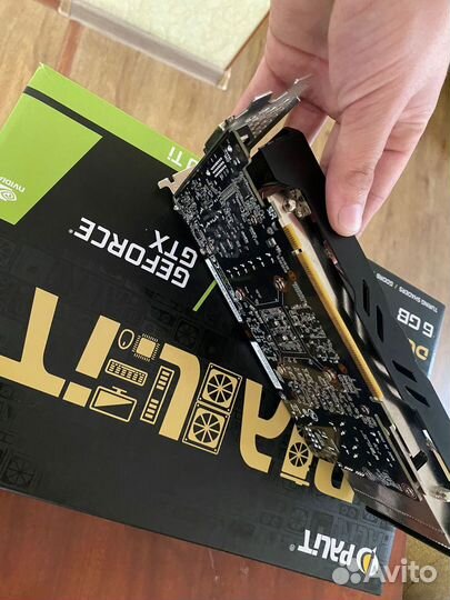 Видеокарта gtx 1660 ti 6gb