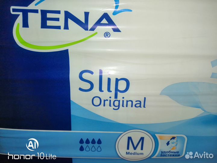 Памперсы для взрослых tena размер M по 30 штук