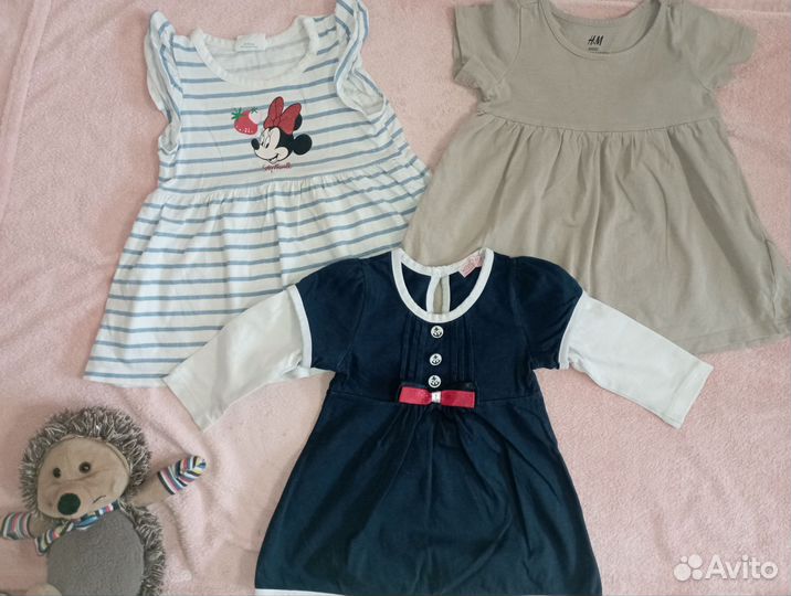 Одежда для девочки пакетом 68-74