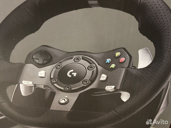 Руль logitech g920 для xbox и PC новый