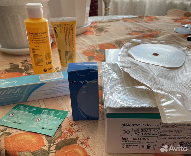 Средства по уходу за стомой
