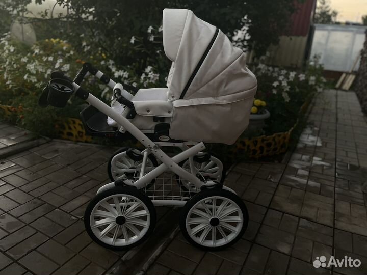 Коляска 3в1 adamex chantal retro