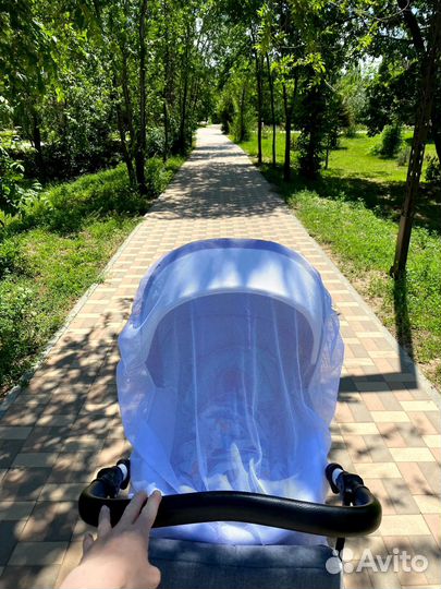 Коляска 2 в 1 эко кожа tutis nani