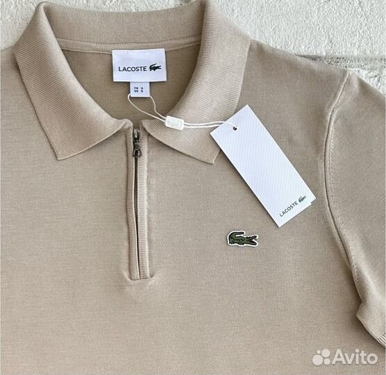 Поло вязаное Lacoste