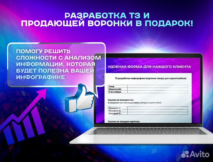 Инфографика для Маркетплейсов Wildberries Ozon