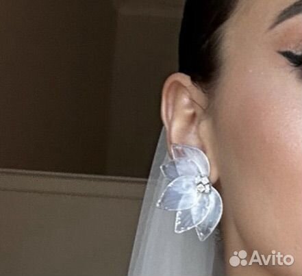 Свадебные серьги tamilla accesories