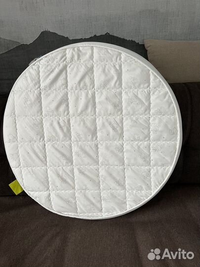 Матрас на круглую детскую кроватку 75*75