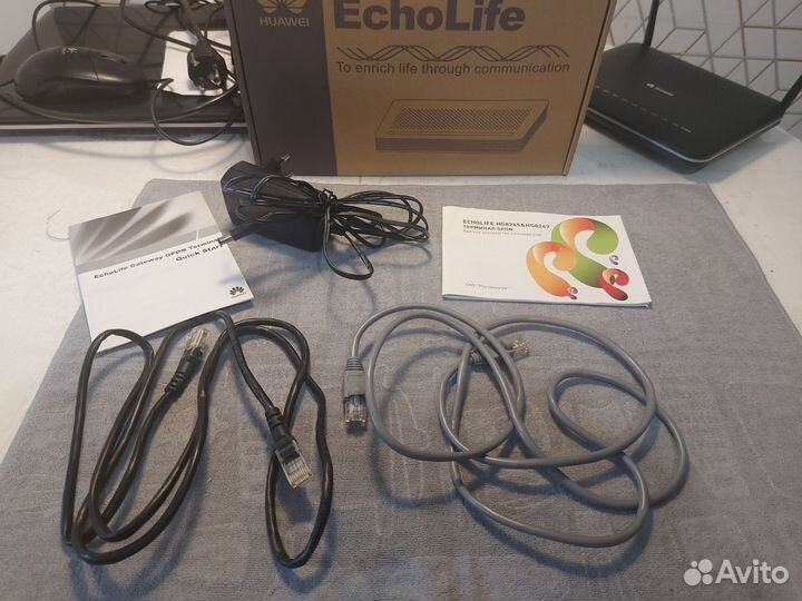 WiFi роутер, оптоволокно, Huawei EchoLife HG8245