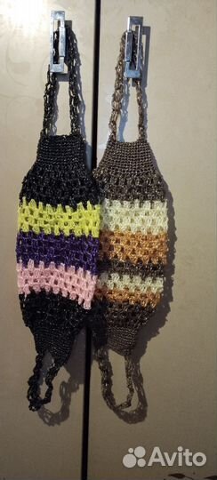 Мочалки вязаные, ручная работа