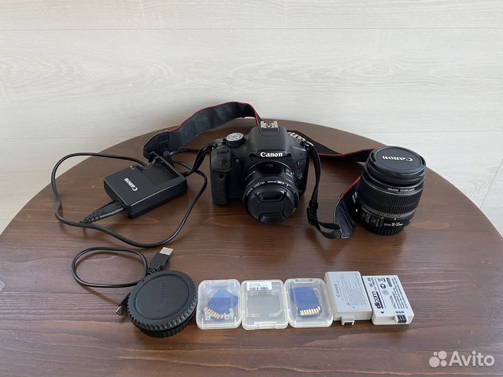 Зеркальный фотоаппарат canon 500d