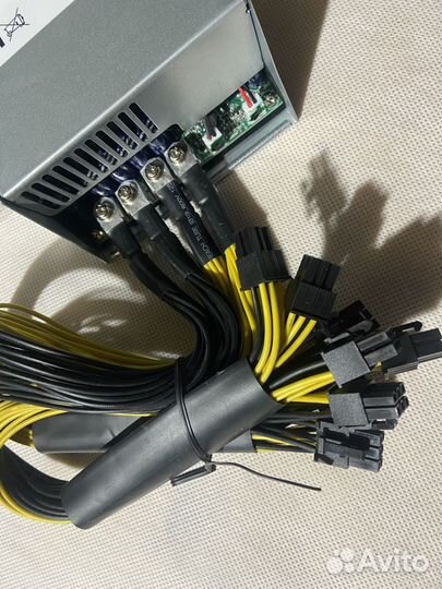 Блок питания 2000w для асик Antminer/Avalon