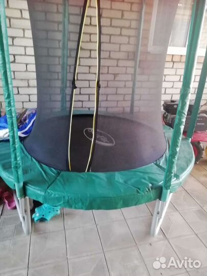 Детский батут с сеткой бу