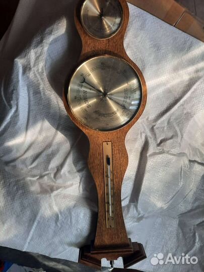 Метеостанция Барометр Fischer ГДР