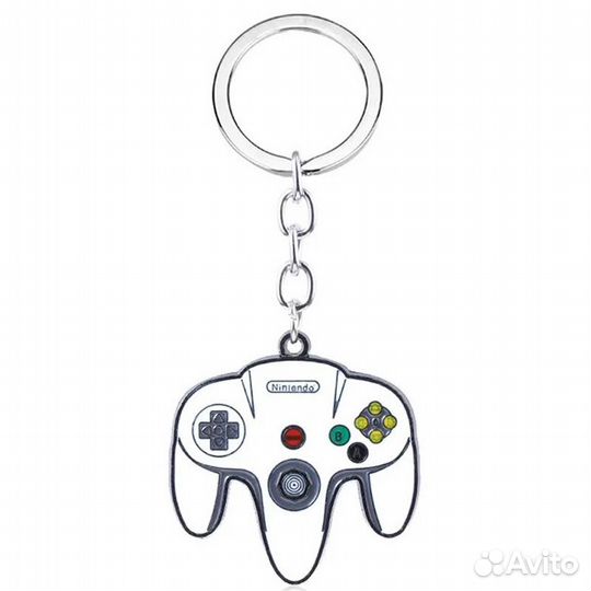 Брелок для ключей Nintendo 64 (Controller)