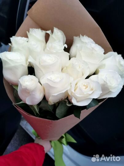 Розы с доставкой, букет роз 101