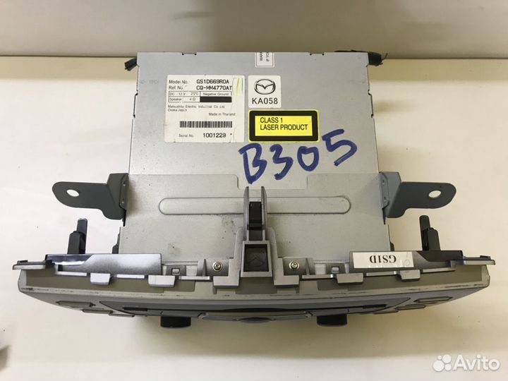 Магнитола Мазда 6 GH