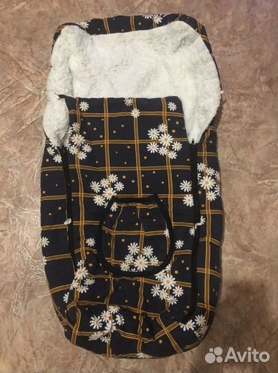 Чехол в коляску зимний