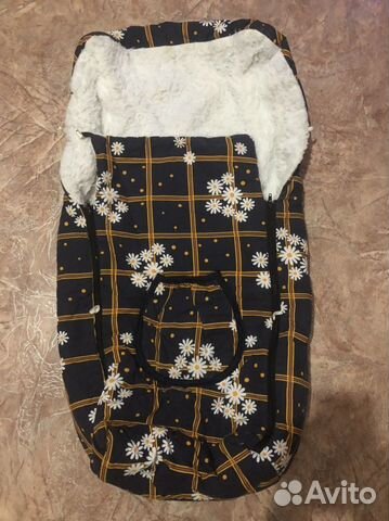 Чехол в коляску зимний