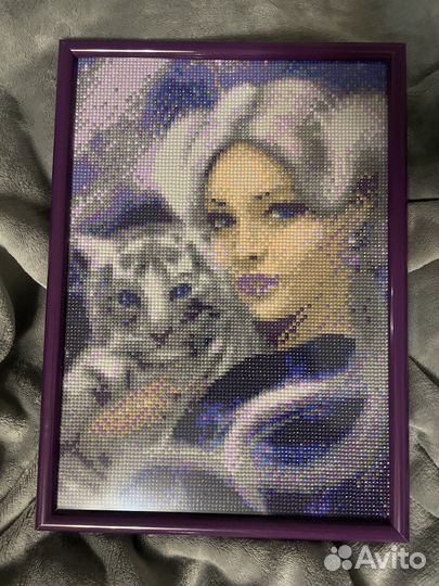 Картина из алмазной мозаики/алмазной вышивки