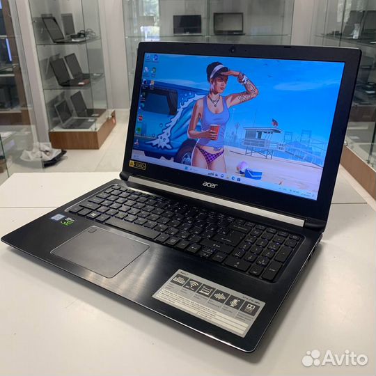 Игровой ноутбук Acer Aspire 7 (Core i5-7th/ 24gb)