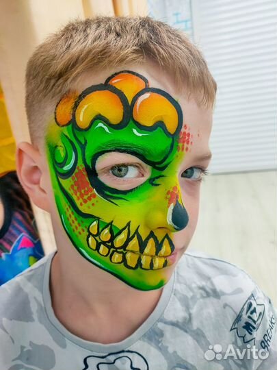 Аквагрим и блеск-тату на праздник, день рождения