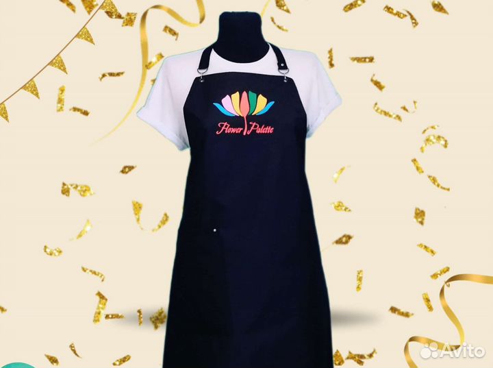 Фартук рабочий с логотипом