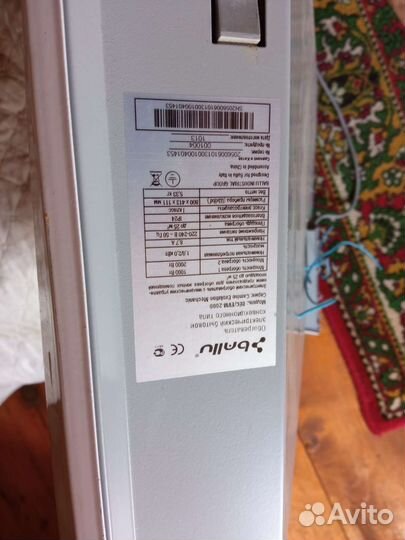 Конвектор электрический настенный