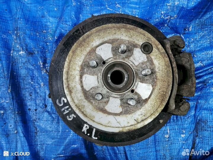 Тормозной диск на subaru forester SH5 EJ204