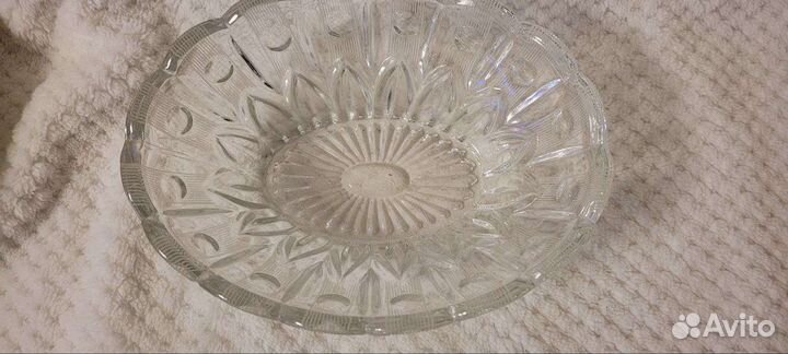 Салатник хрустальный 26 см