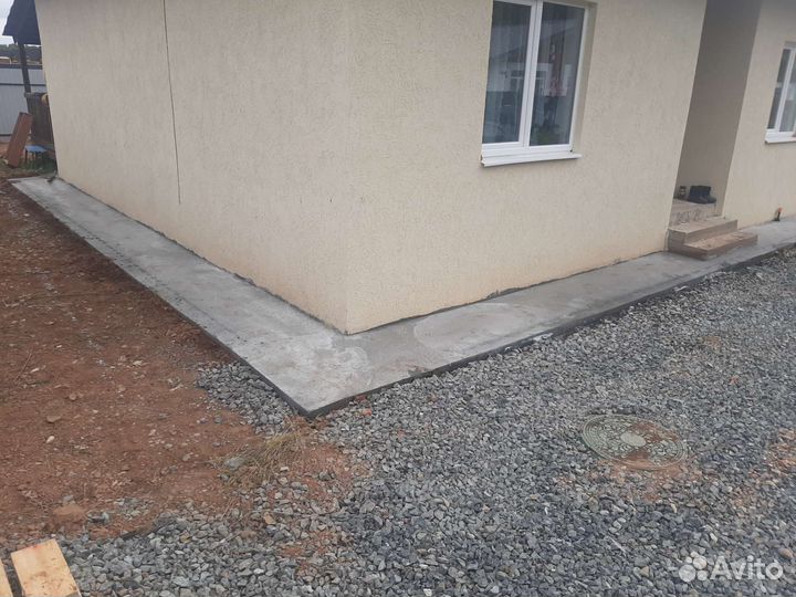 Отмостка вокруг дома