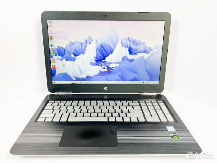 Игровой ноутбук HP i7/GTX1050/8Gb/SSD
