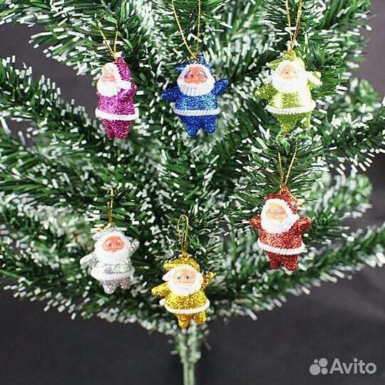 Новогодние ёлочные игрушки «Дед Мороз»